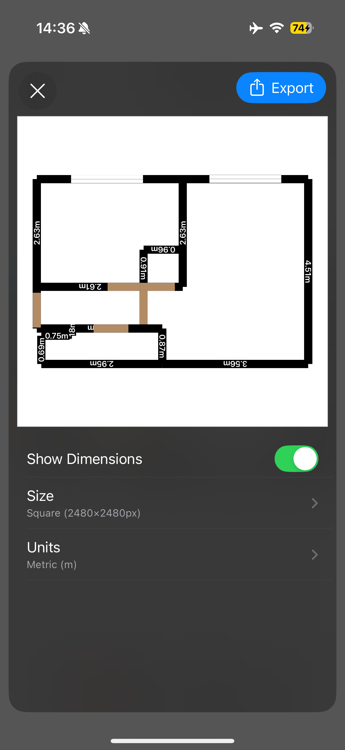 RoomPlot Screenshot 2